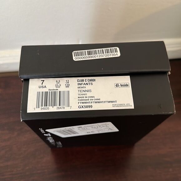 Cardi B X Reebok leather platform sneaker size 7 new - Picture 16 of 16